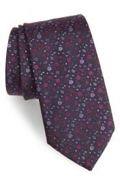 John Varvatos Star USA Floral Silk Tie at Nordstrom